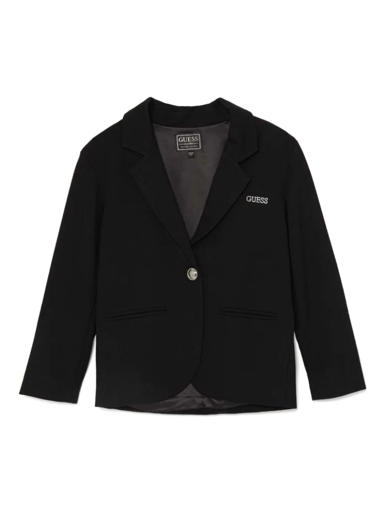 

Guess Kids детский однобортный пиджак, черный