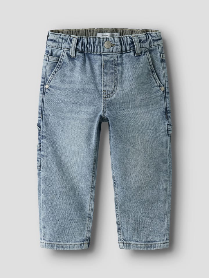 Name it Джинсы NMMBEN TAP JEANS CARP 8940-BC светло-голубого цвета — фото 3