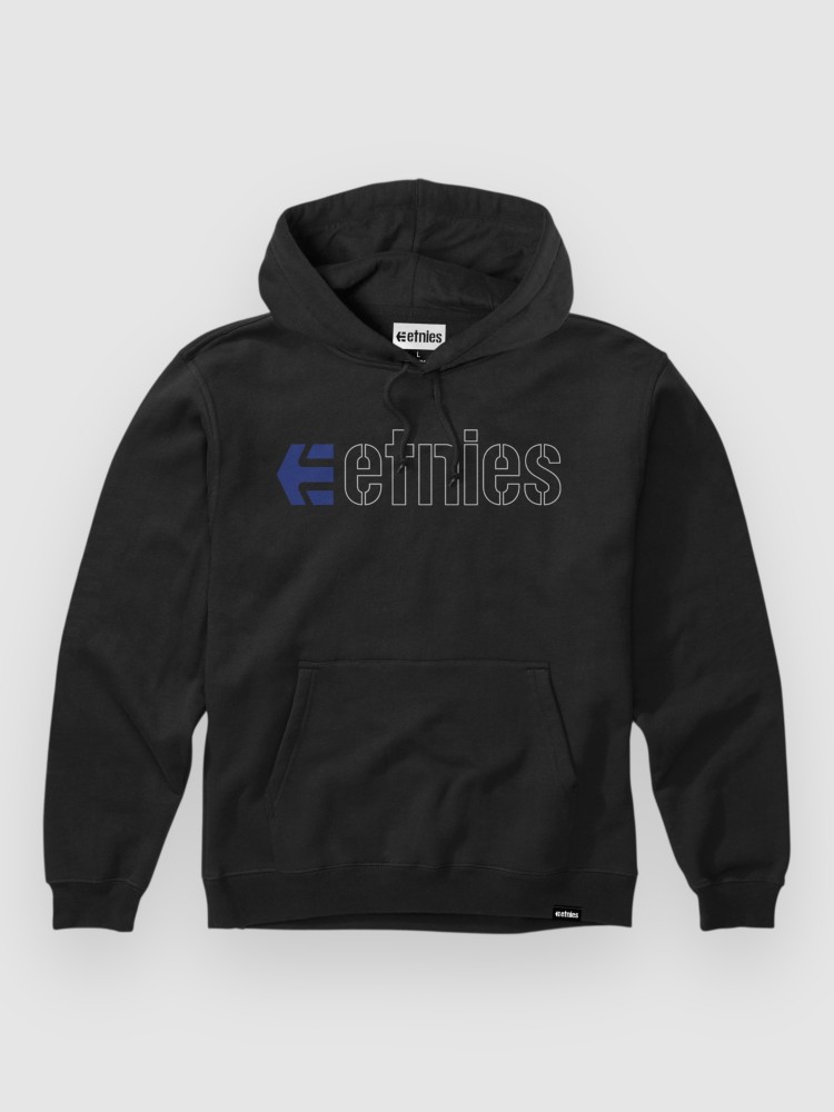 

Толстовка Etnies Ecorp Kids Hoodie, black/blue/white