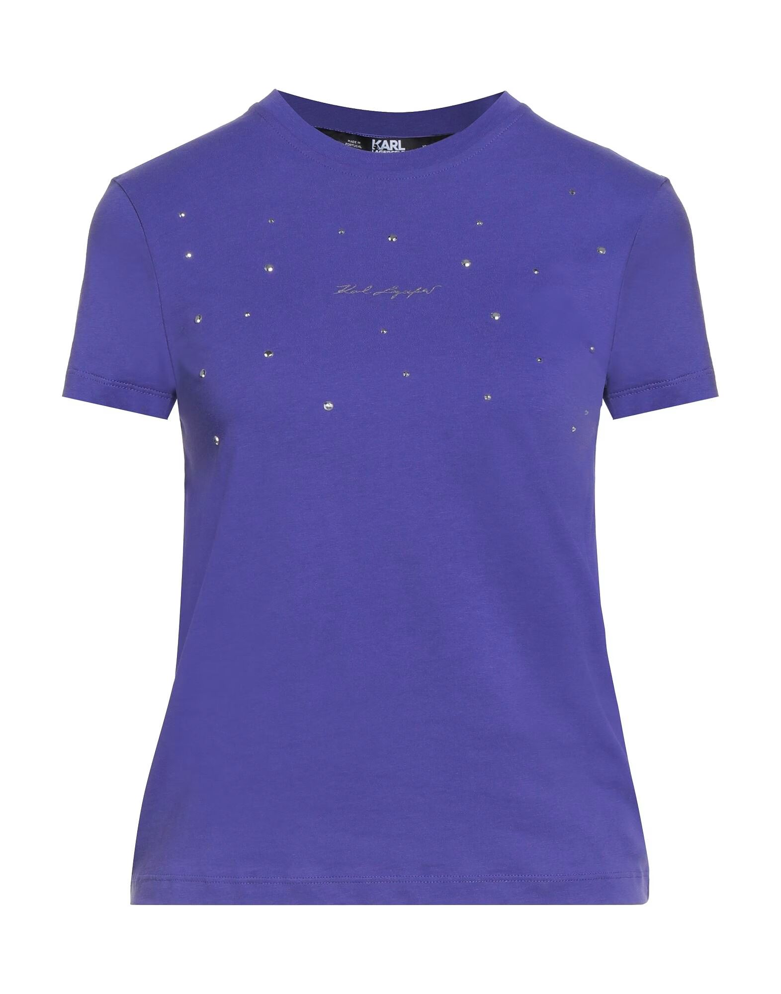 

Футболка Karl Lagerfeld, фиолетовый