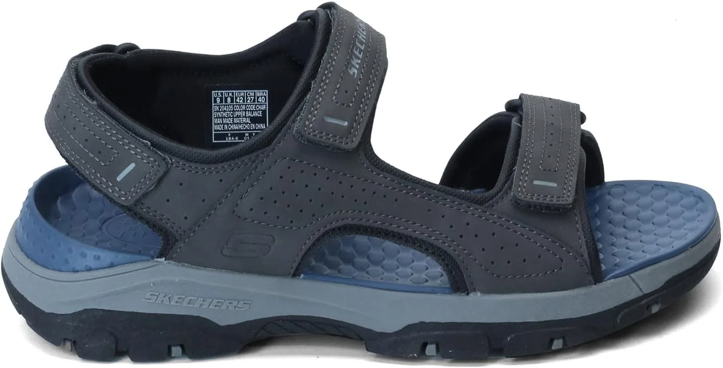 Сандалии водонепроницаемые Skechers, Charcoal — фото 2