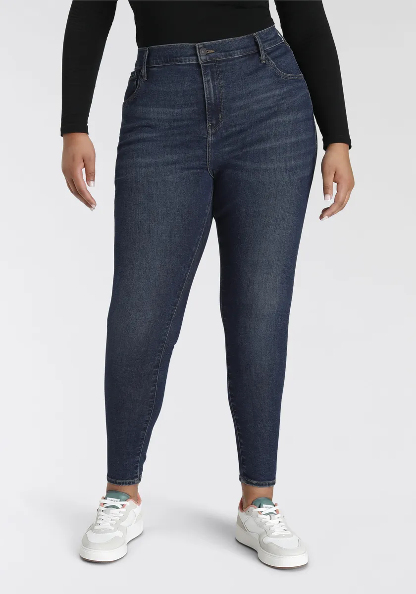 

Джинсы скинни Levi's Plus "720 High-Rise" с завышенной талией, цвет Dark Indigo