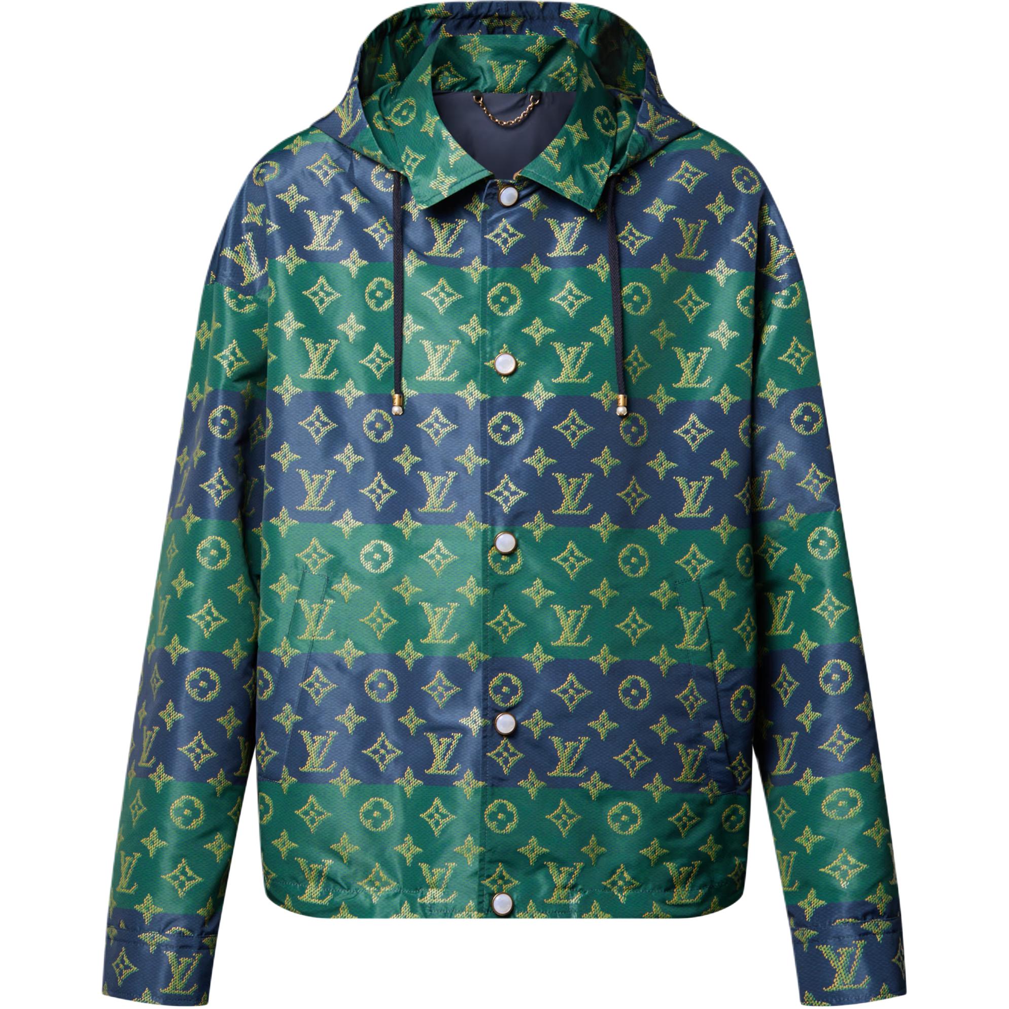 

Куртка Coach с принтом монограммы LOUIS VUITTON, зеленый