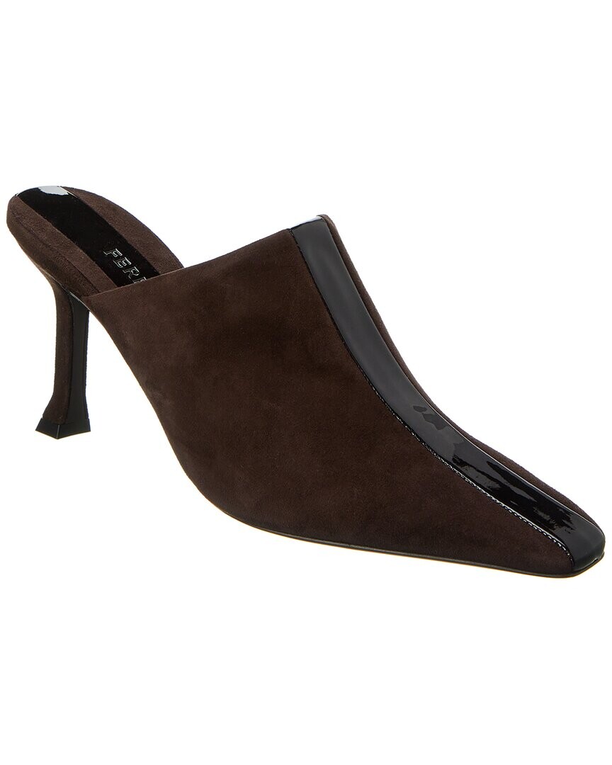 Замшевые мюли Ferragamo Graph Sophye Salvatore Ferragamo, коричневый — фото 3