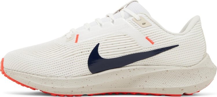 Кроссовки Air Zoom Pegasus 40 Wide 'White Obsidian', белый — фото 3