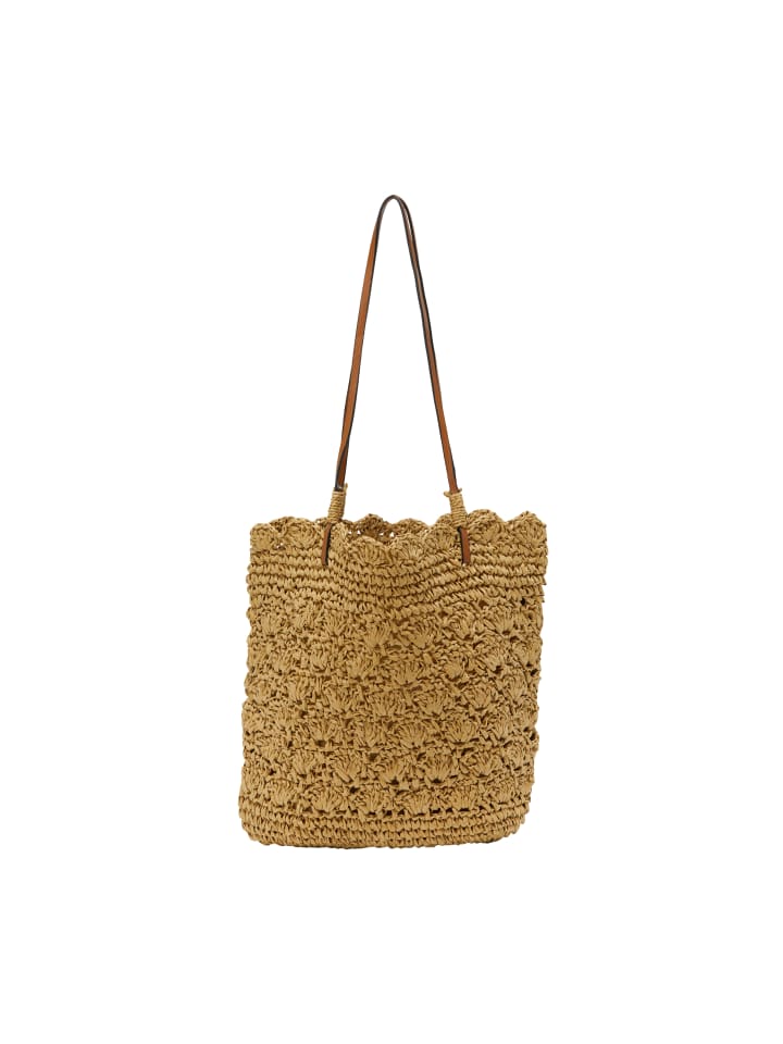 

Женская сумка-тоут коричневого цвета IZIA