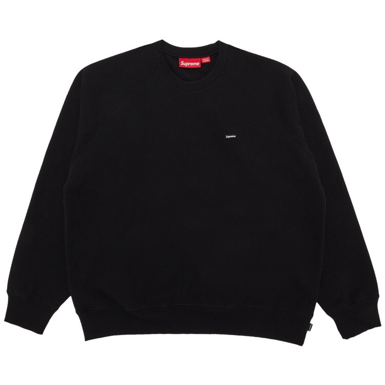 

Толстовка Supreme Small Box Raglan Crewneck, черный