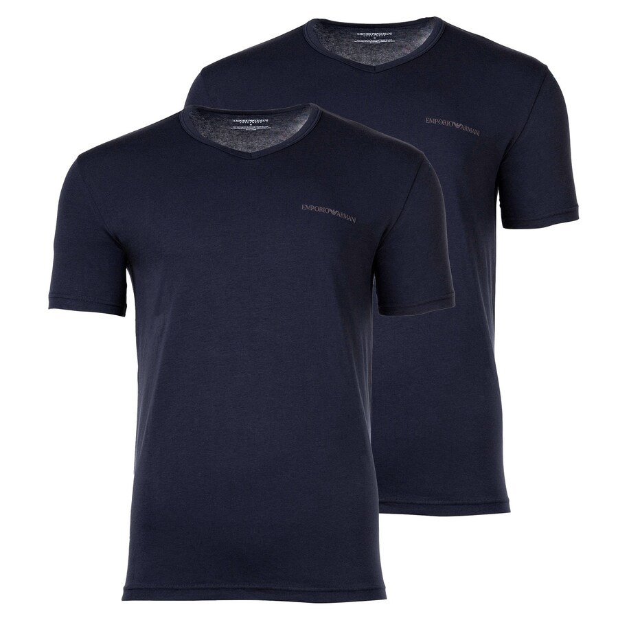 

Рубашка Emporio Armani, морской синий