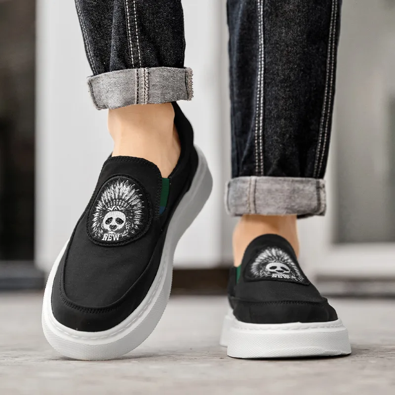 Износостойкие, дышащие, легкие низкие кеды GONGNIULEITING, Fashion — фото 3