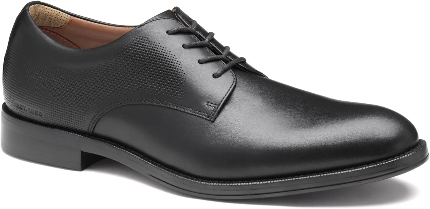Туфли Oxford Johnston & Murphy XC+ Copley с гладким носком и шнуровкой, черный