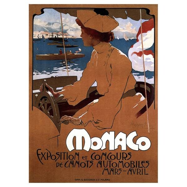 

Картина на холсте LegendArte Monaco, многоцветный