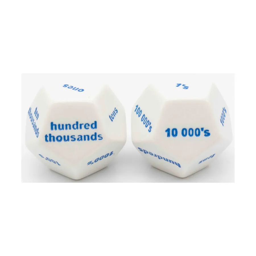 

Игральные кости d12, 28 мм, белые с синим (2), Dice - Symbols, Functional & Unique Dice