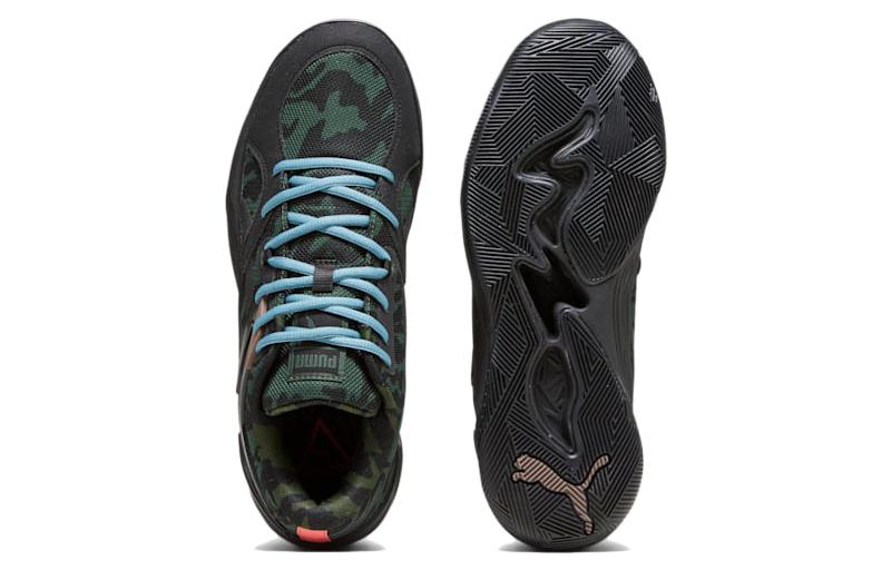 Trc Blaze Court 'Camo' PUMA, Чёрный Зелёный — фото 4