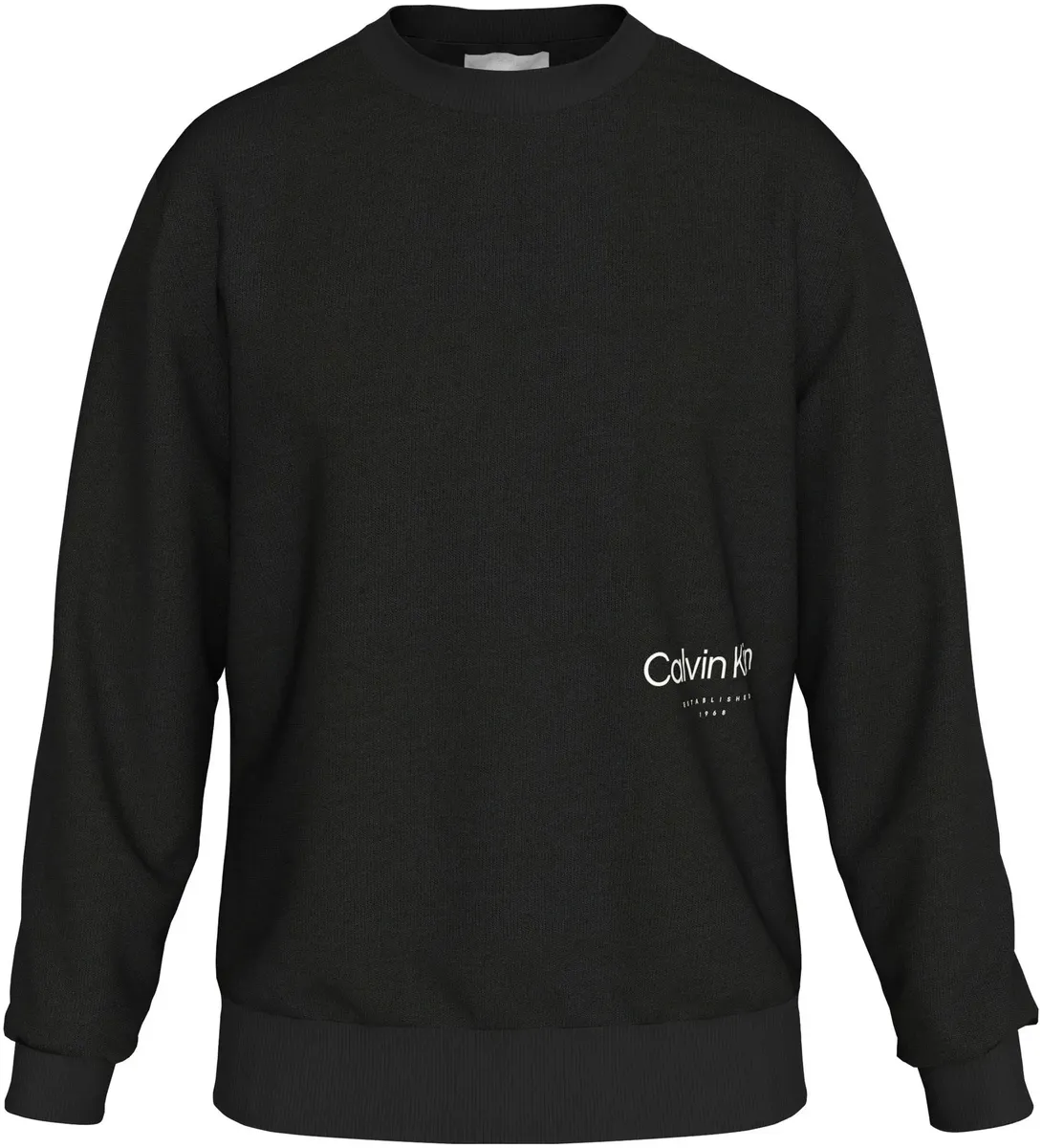 

Толстовка Calvin Klein "OFF PLACEMENT LOGO SWEATSHIRT", цвет Ck Black