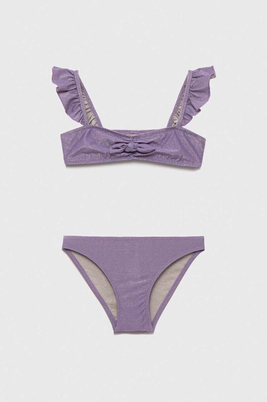 

Детский купальник из двух частей United Colors of Benetton, фиолетовый