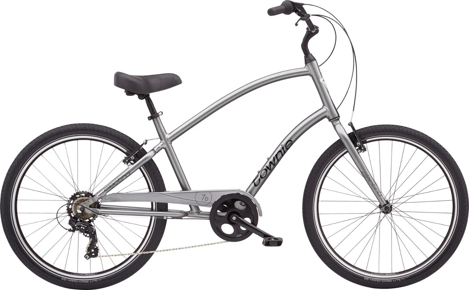 

Городской велосипед Townie 7D с шагом через ногу Electra, Nickel
