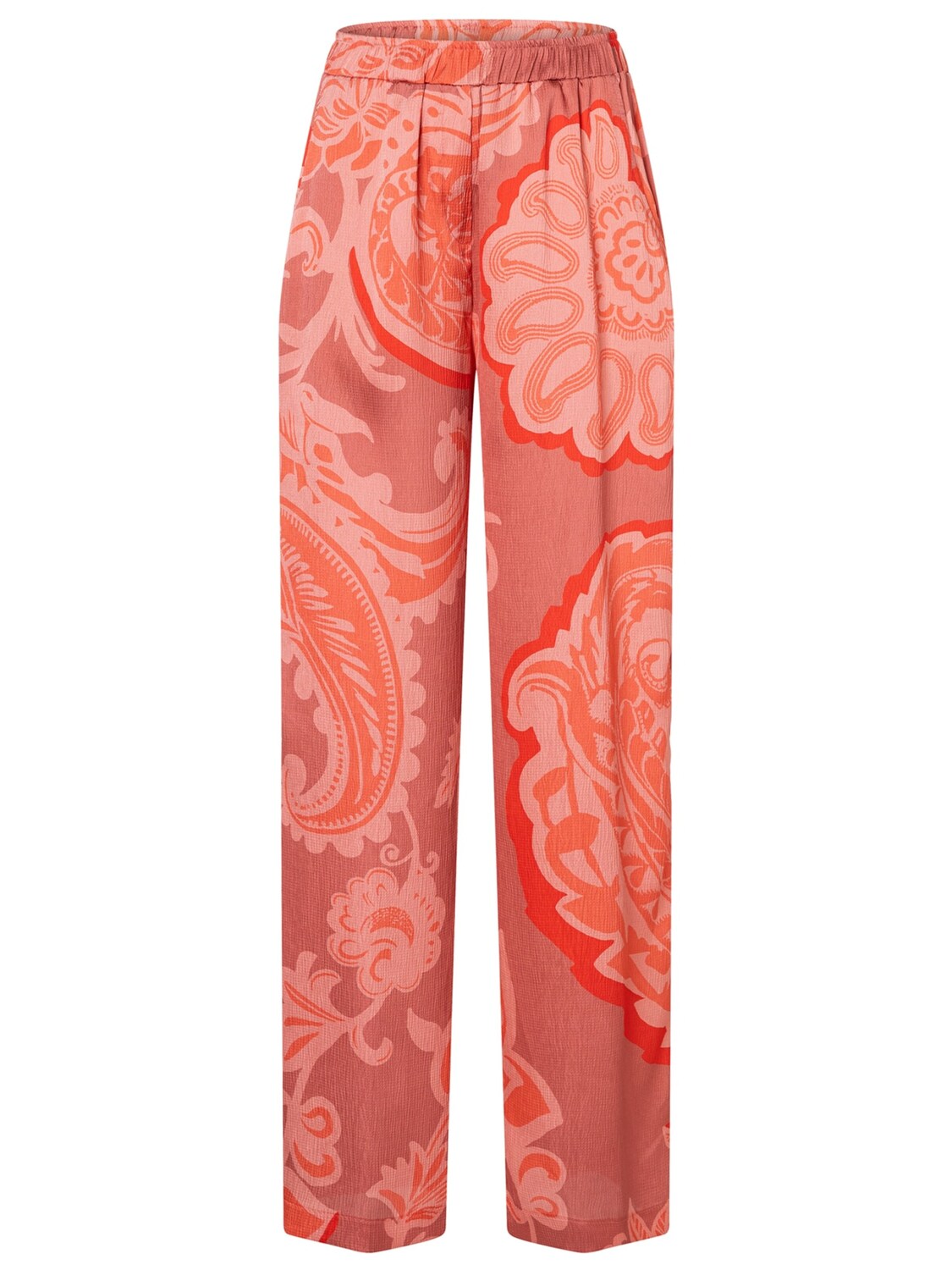 

Ana Alcazar Широкие брюки в цветах Red, Melon, Pastel Red