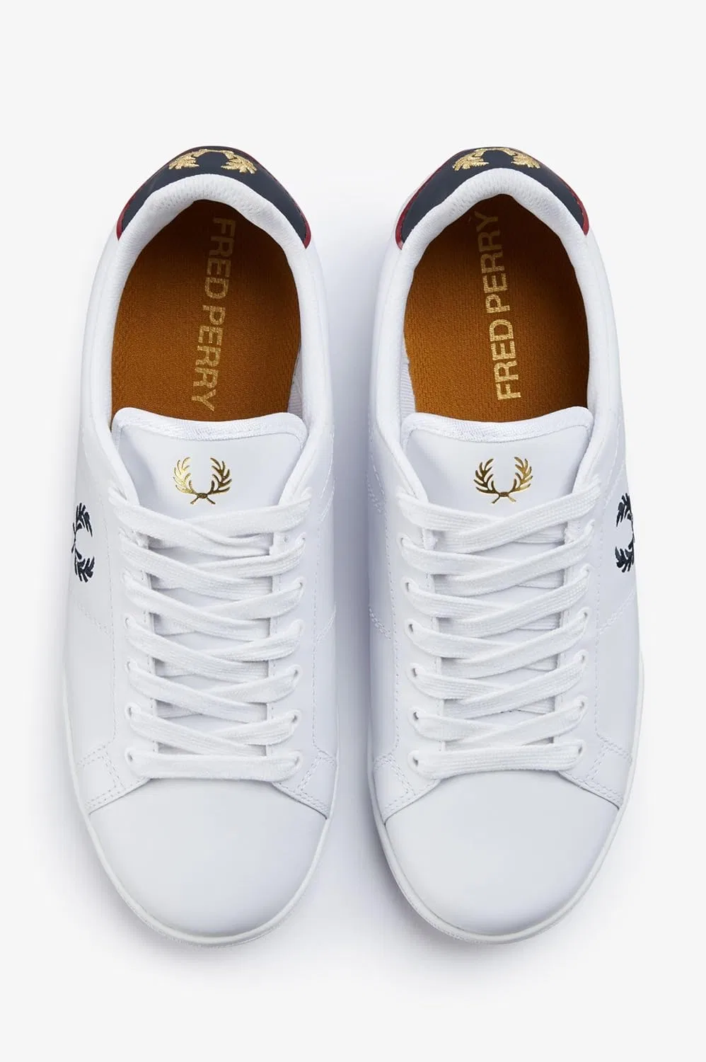 Кроссовки Fred Perry b722 leather — фото 4