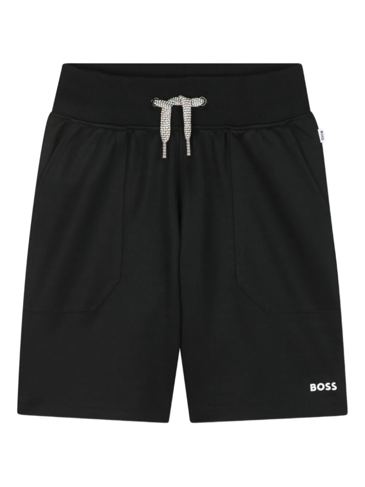 

BOSS Kidswear шорты с кулиской, черный