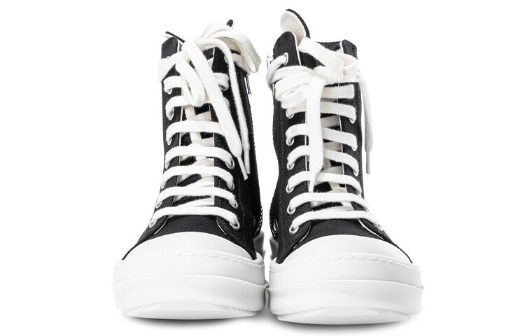 Кеды женские высокие Rick Owens Drkshdw, черный — фото 2