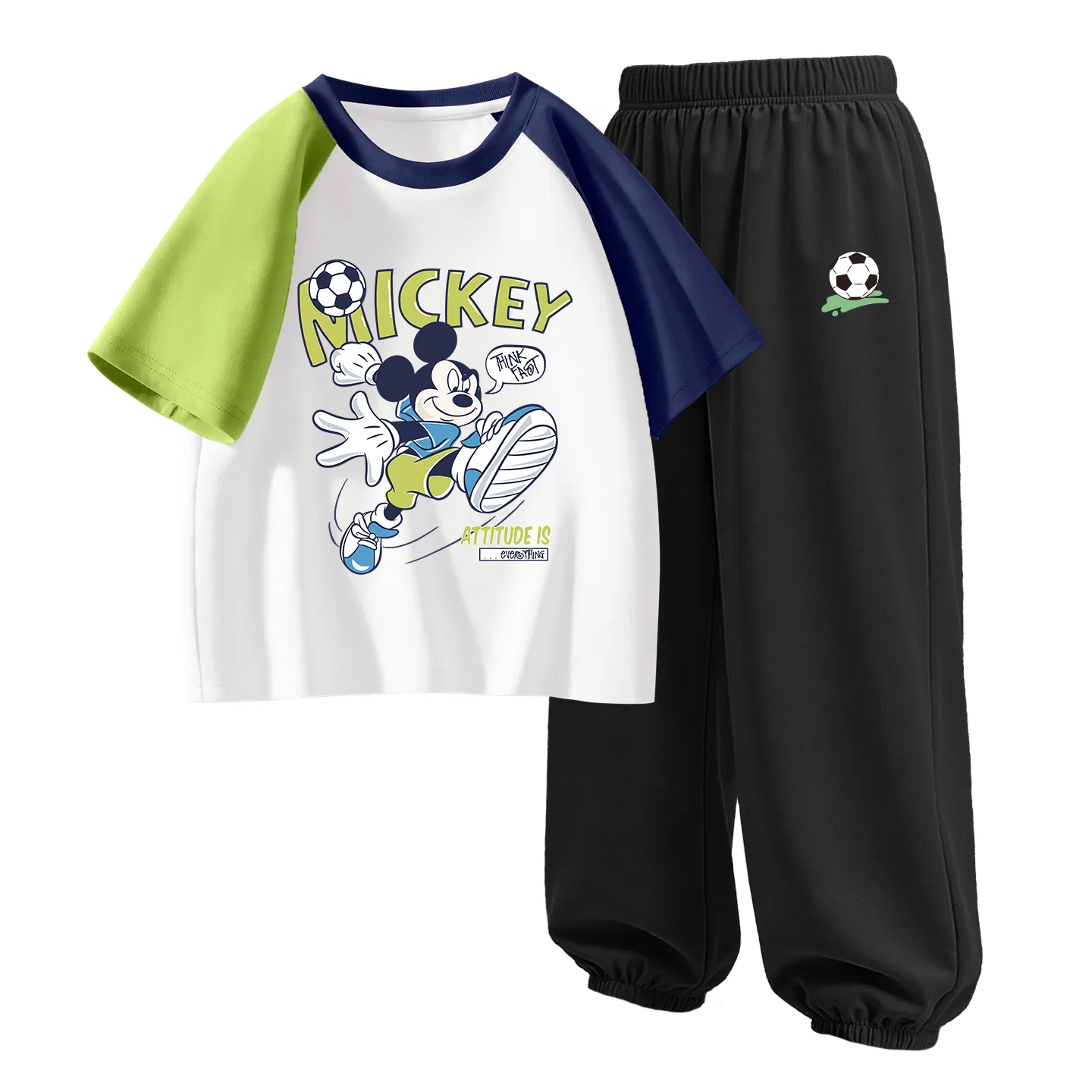 Детская повседневная спортивная футболка с круглым вырезом Disney, Di Chao Pollen Purple+Dini Knot K Taro Purple — фото 3