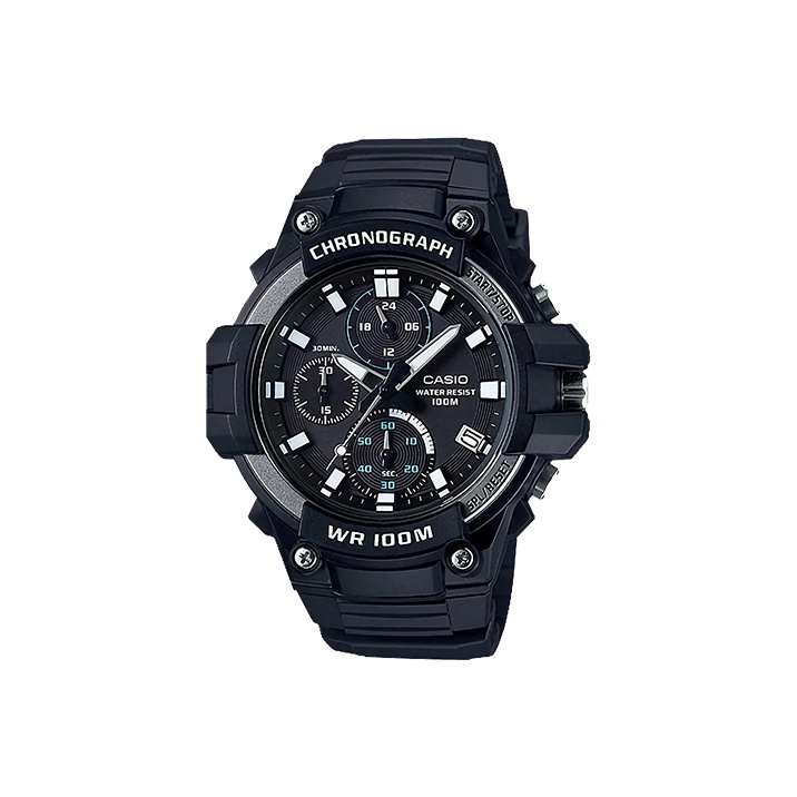 

CASIO Часы Men Standard Series 51.8mm Black Watch MCW-110H-1A, Black Dial