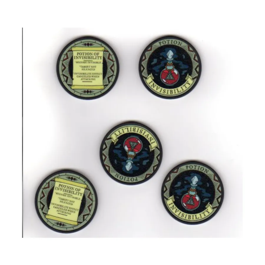 

Зелье невидимости (пластик), Potion Tokens & Accessories