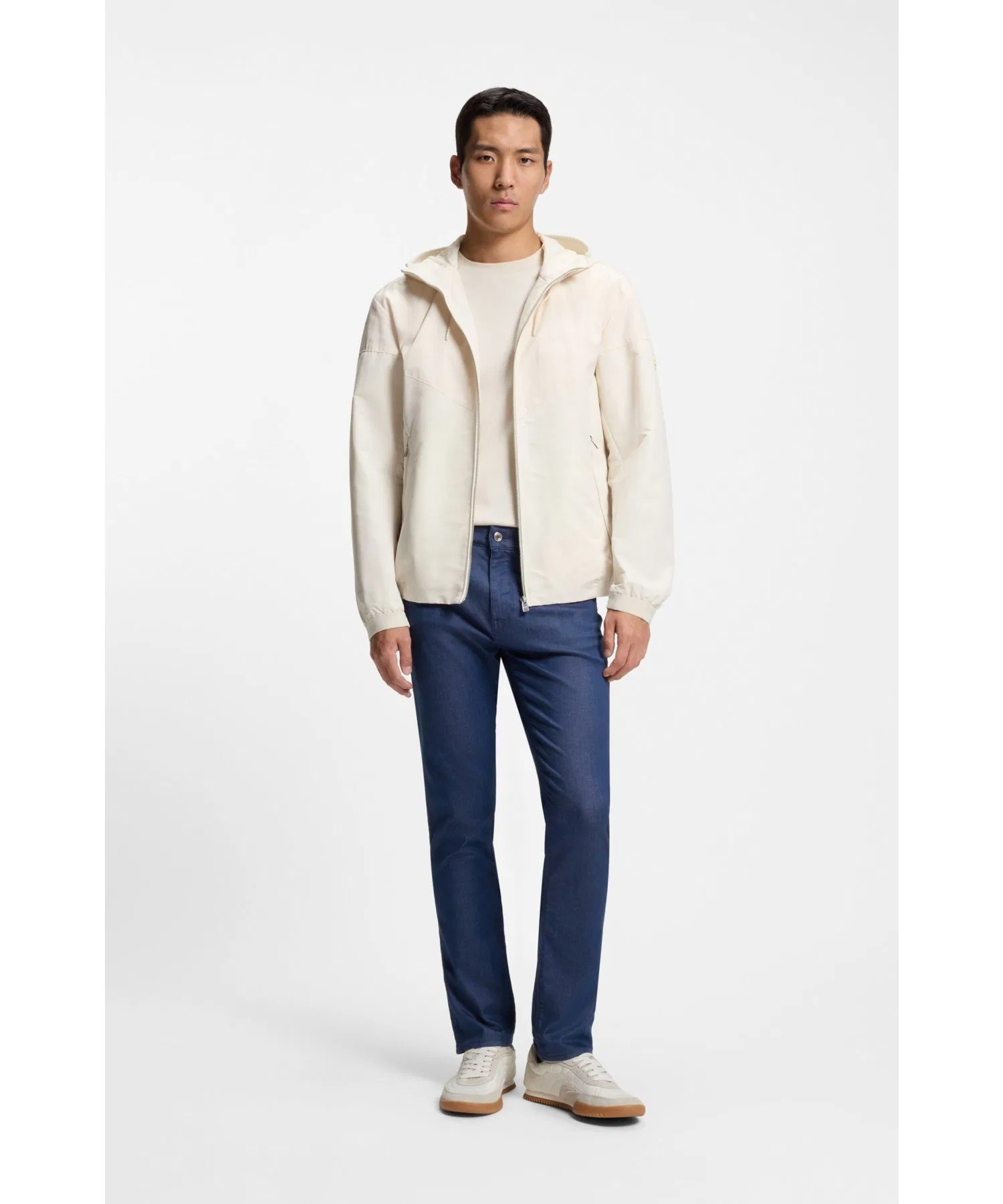 Джинсы Delaware Slim Fit, синий эластичный деним — фото 4
