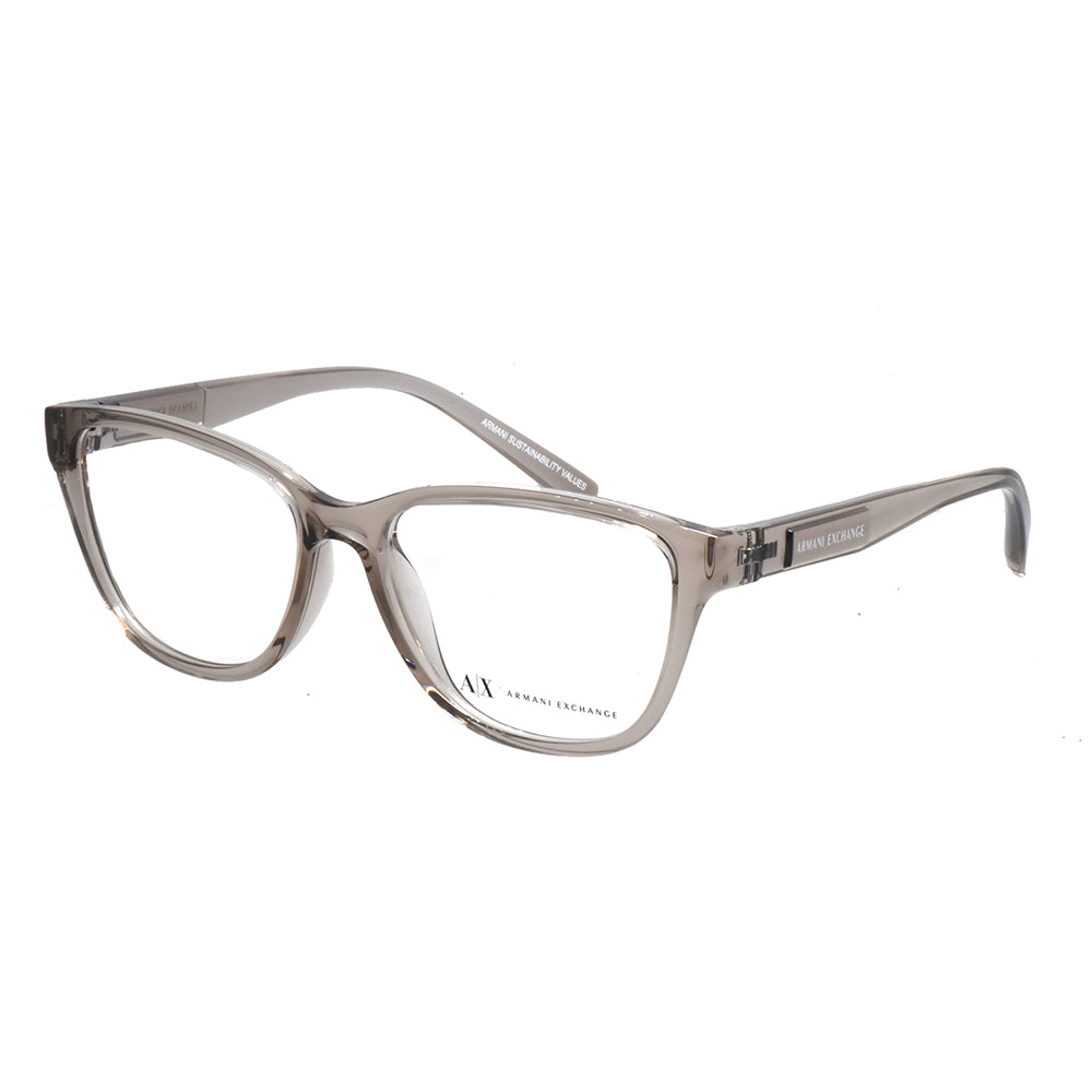 

Armani Exchange AX 3111U 8344 54 мм женские очки кошачий глаз 54 мм, цвет shiny transparent brown