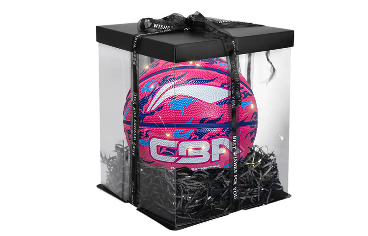 

LINING Резиновый баскетбольный мяч rose red размер 7 тренировочный unisex