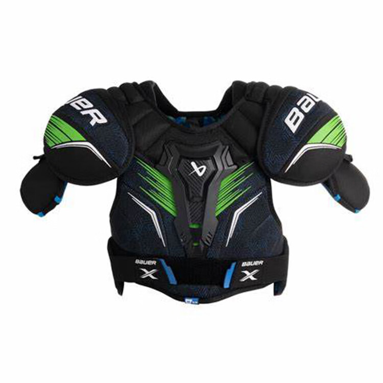 

He Jiagong Детский набор для хоккея S24 X Youth Land: нагрудник и перчатки для роликового и ледового хоккея, защита груди [размер JR-M]