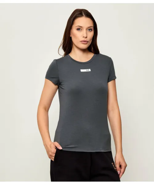 

Футболка Slim fit Ea7, серый