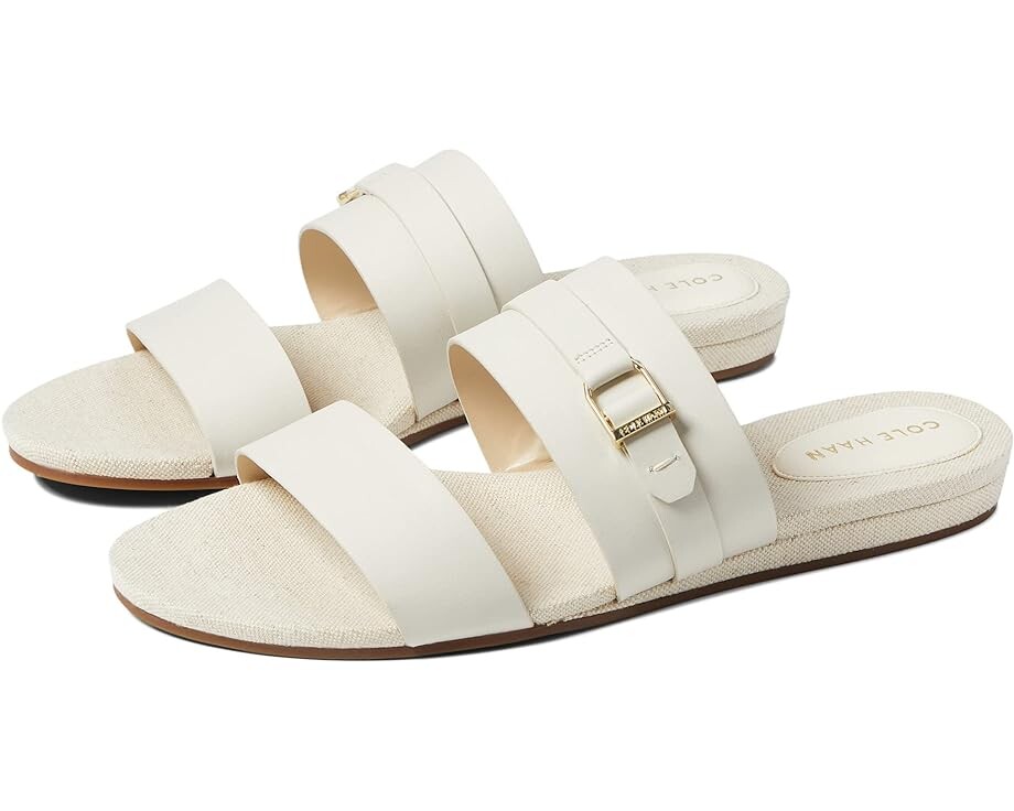 

Сандалии Cole Haan Francine Demi Wedge Slide, слоновая кость