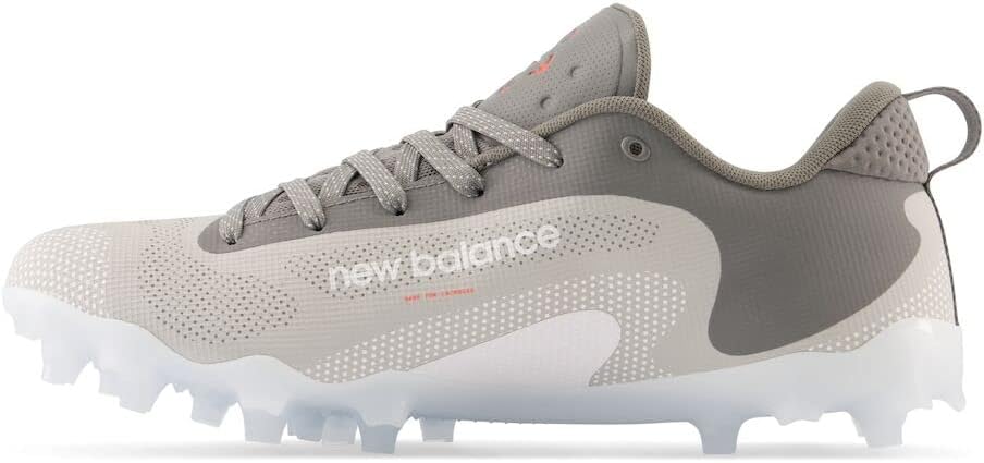 Мужские кроссовки для лакросса New Balance Freezelx V5, белый/серый — фото 2