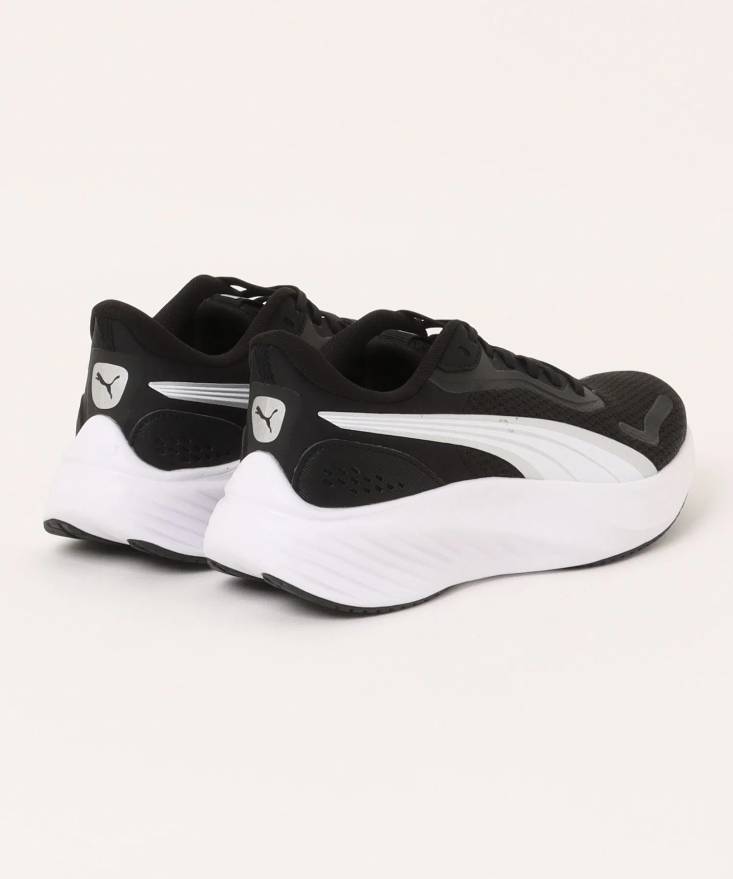 Детские кроссовки PUMA Pounce LITE JR чёрно-белые — фото 2