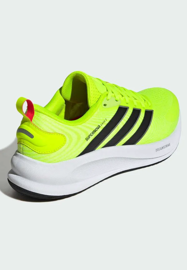 Кроссовки для бега по шоссе supernova ease 2 Adidas Performance, Lucid Lemon Core Black Lucid Red — фото 4