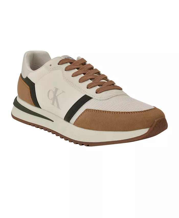 

Мужские повседневные кеды Picio на шнуровке Calvin Klein, белый