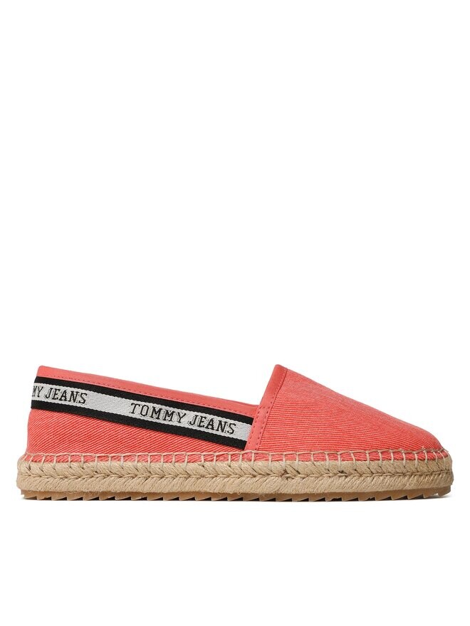 

Эспадрильи Tjw Flatform Webbing Espadrille Tommy Jeans, коралловый цвет