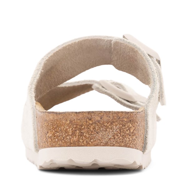 Сандалии Womens Birkenstock Arizona Soft Footbed Slide Sandal, цвет Antique White — фото 4