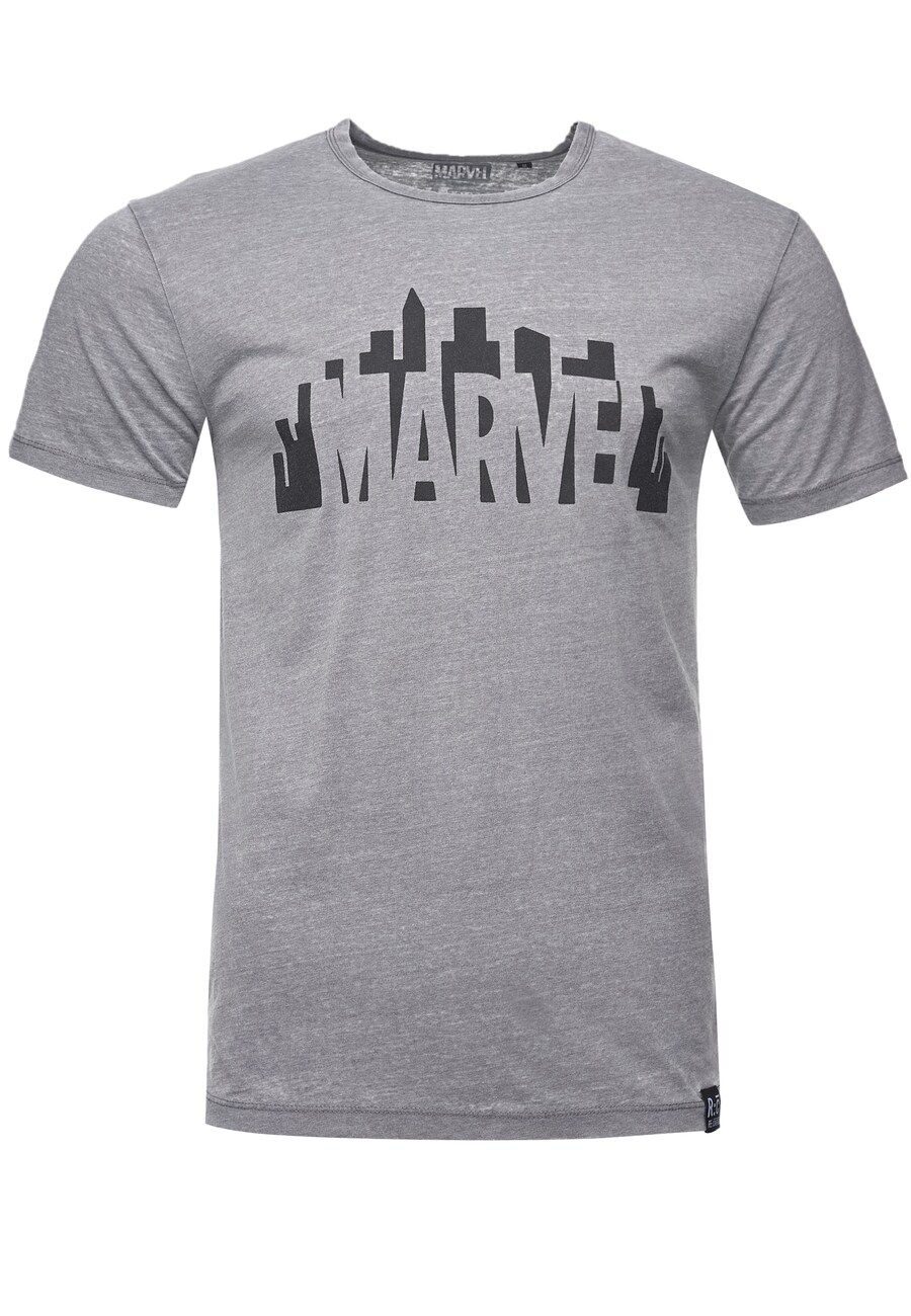 

Классическая футболка Recovered Shirt Marvel City Logo, серый