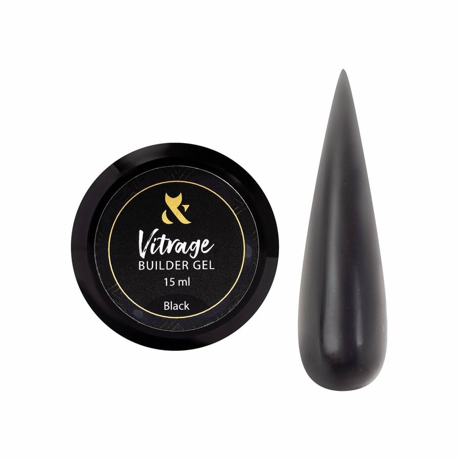 

FOX Vitrage Builder Gel черный 15 мл TM F.O.X