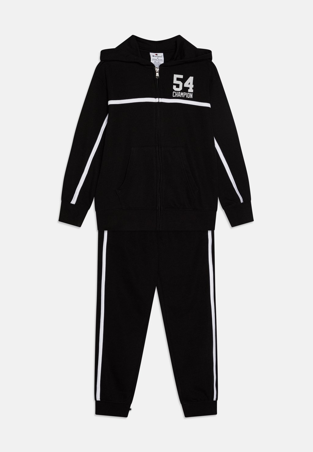 

Спортивные брюки BASKETBALL INSPIRED HOODED FULL ZIP SET Champion, черный