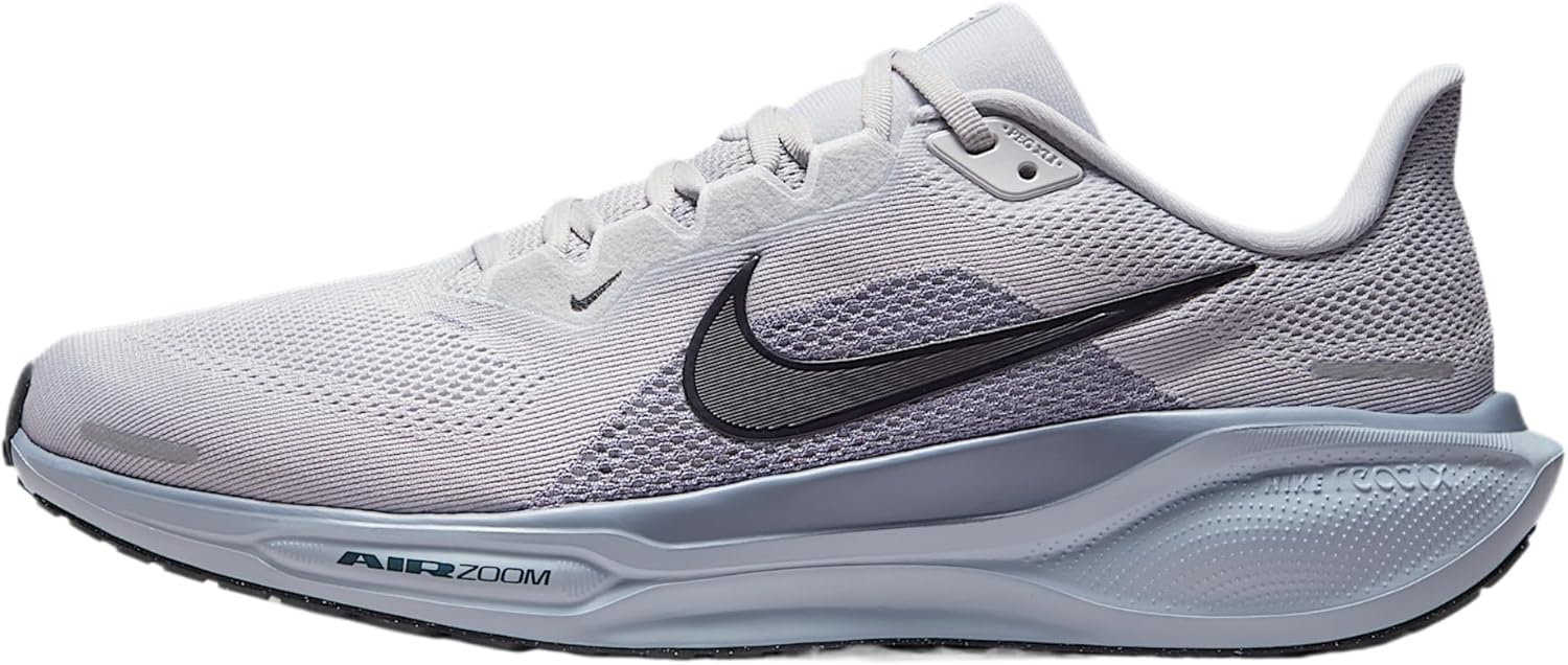 

Nike Mens Pegasus 41, Pure Platinum/Anthracite/Light Armory Blue