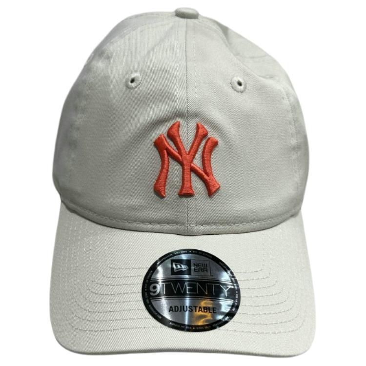

New Era Хлопковая бейсболка унисекс бежевая, Beige