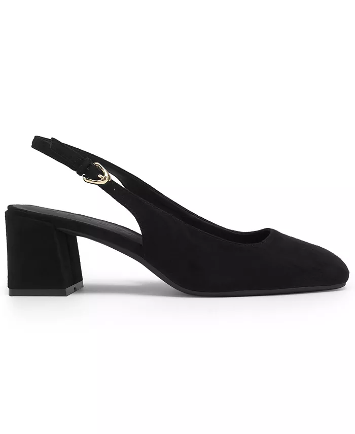 Женские туфли Izara на каблуке с ремешком через пятку Aerosoles, черный — фото 2