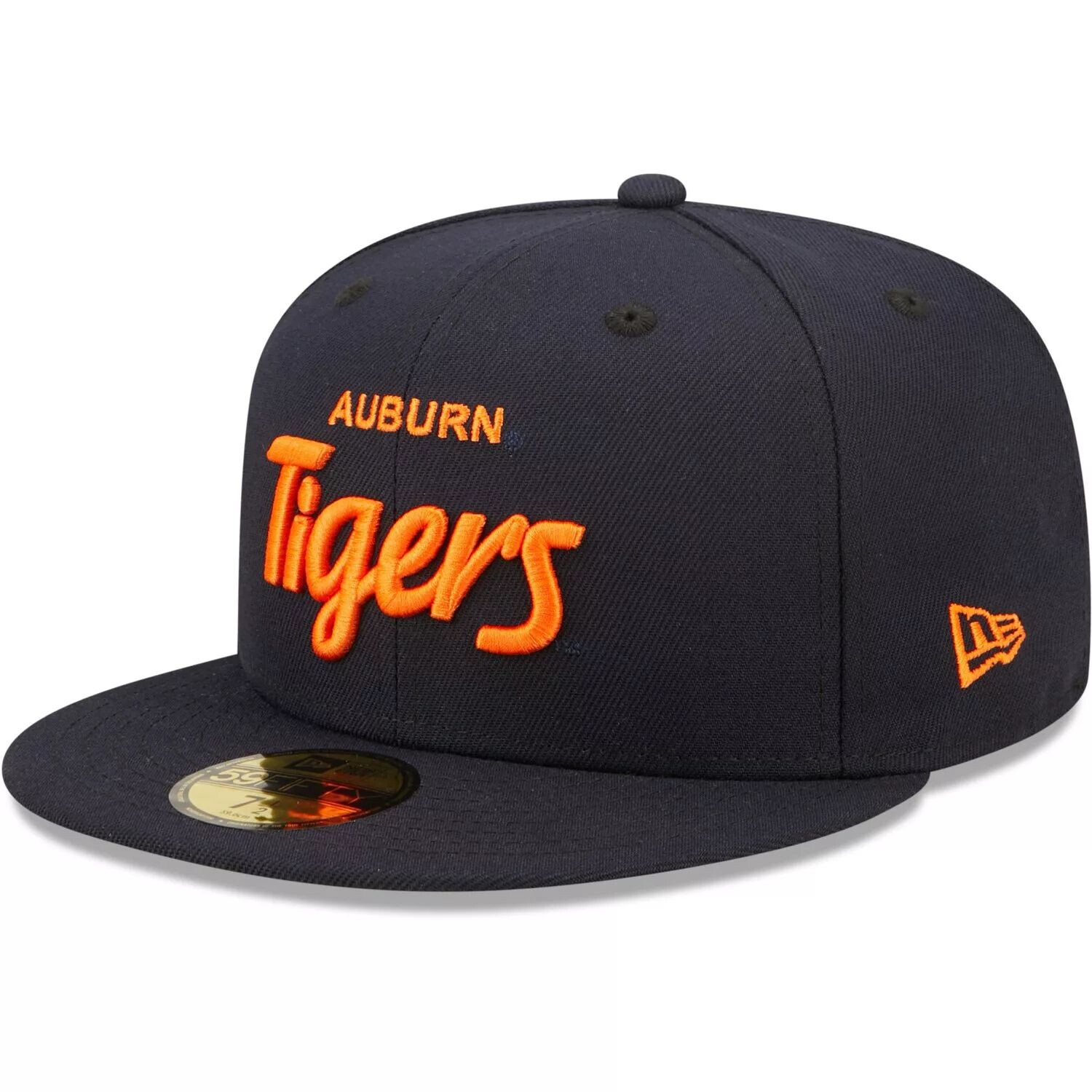 

Мужская приталенная шляпа New Era Navy Auburn Tigers Griswold 59FIFTY