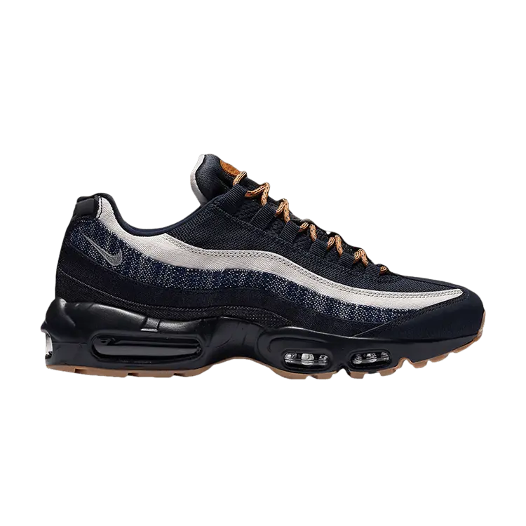 

Кроссовки Nike Air Max 95 Premium Denim Dark Obsidian Gum, синий