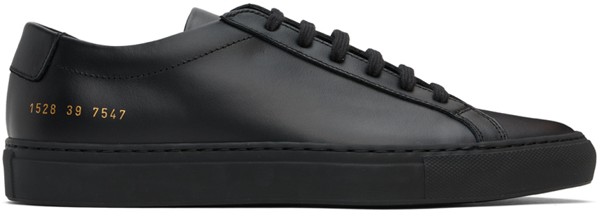 

Оригинальные низкие кроссовки Achilles Common Projects, черный