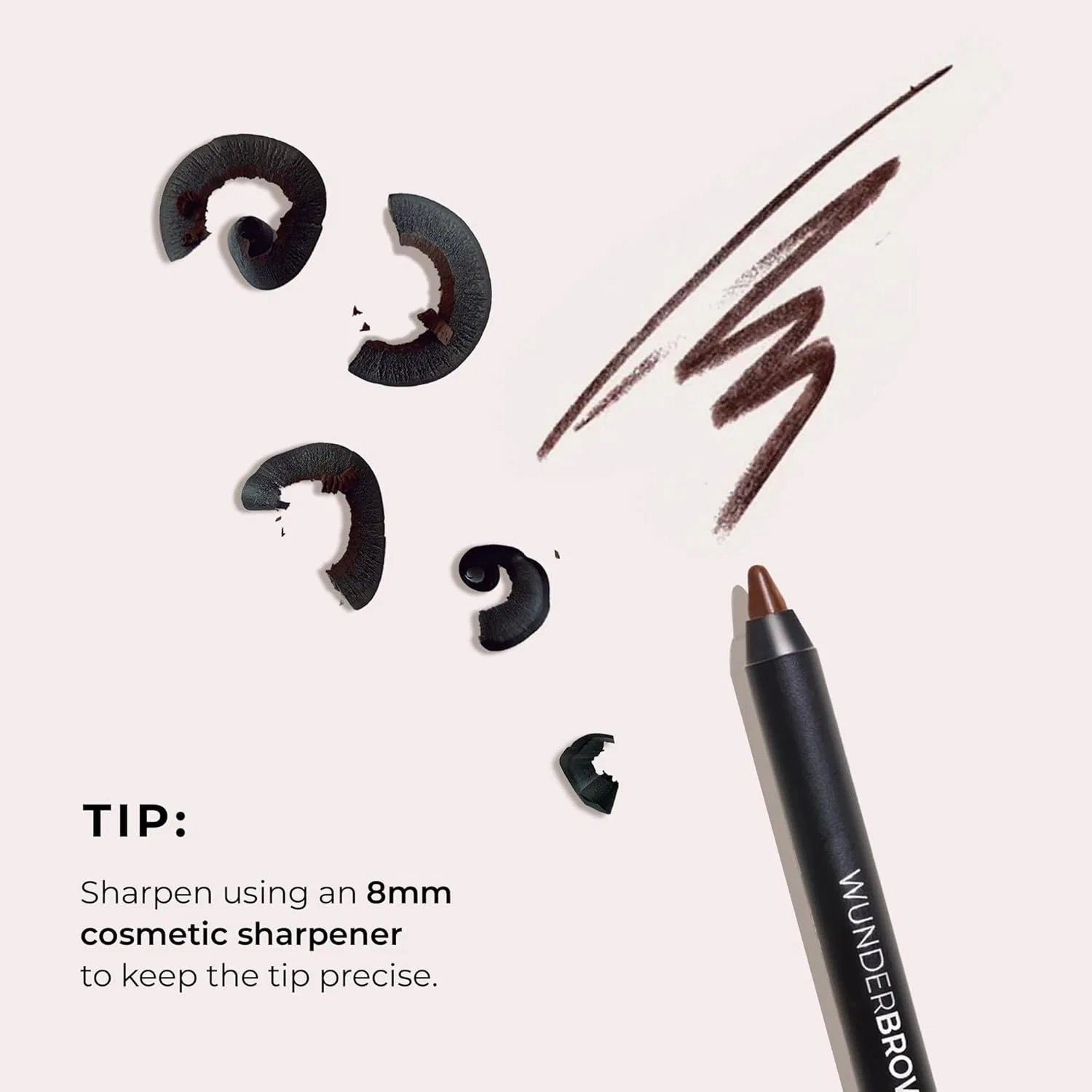 Подводка для глаз Wunderbrow Superstay Eyeliner Pencil коричневый — фото 2