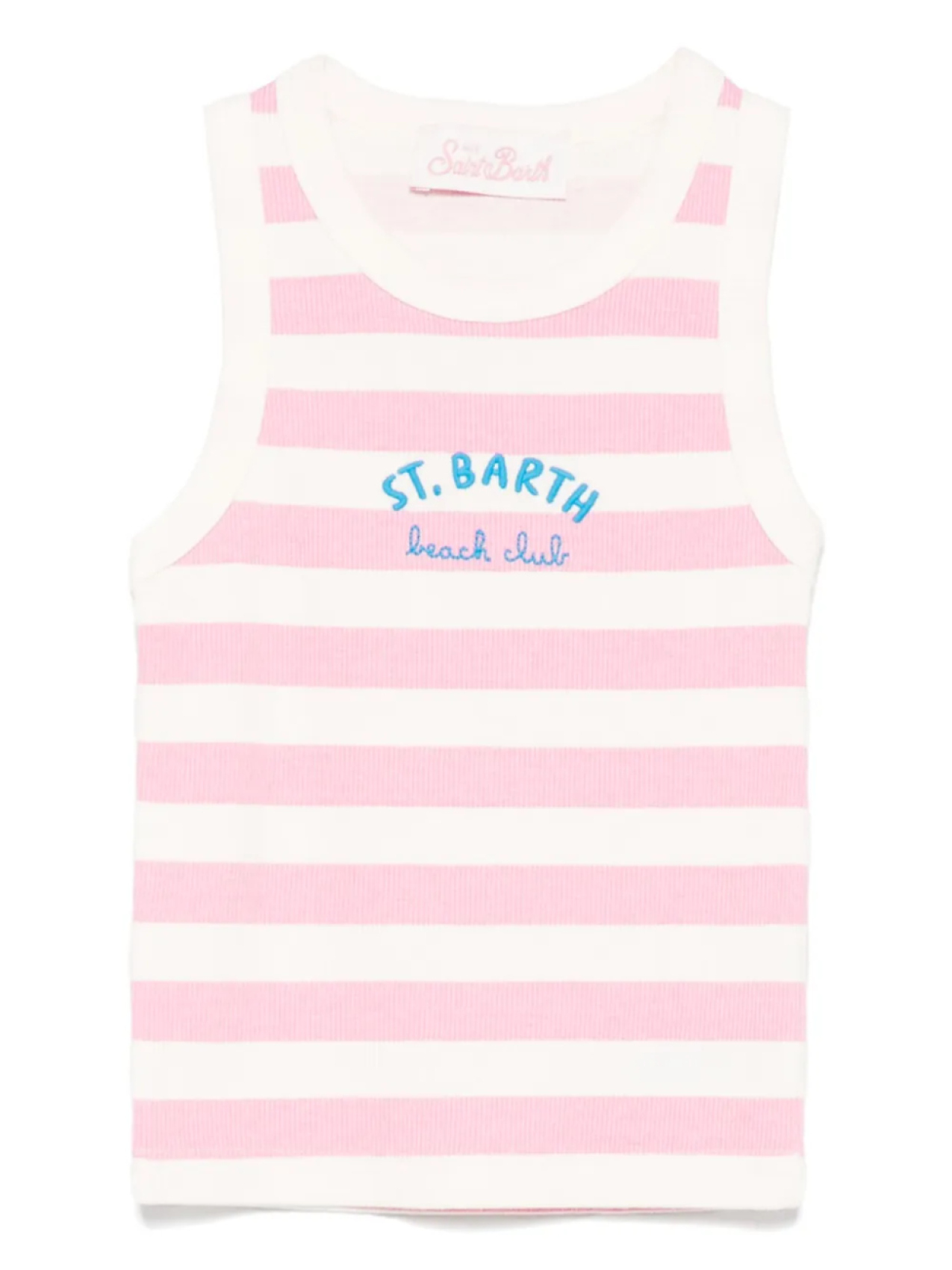 

Синий топ MC2 Saint Barth Kids, розовый